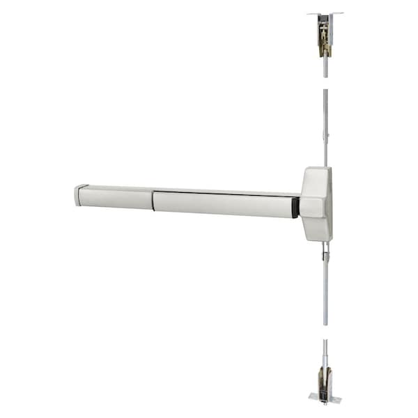 Concealed Vertical Rod Exit Device, 36-in, Satin Stainless Steel